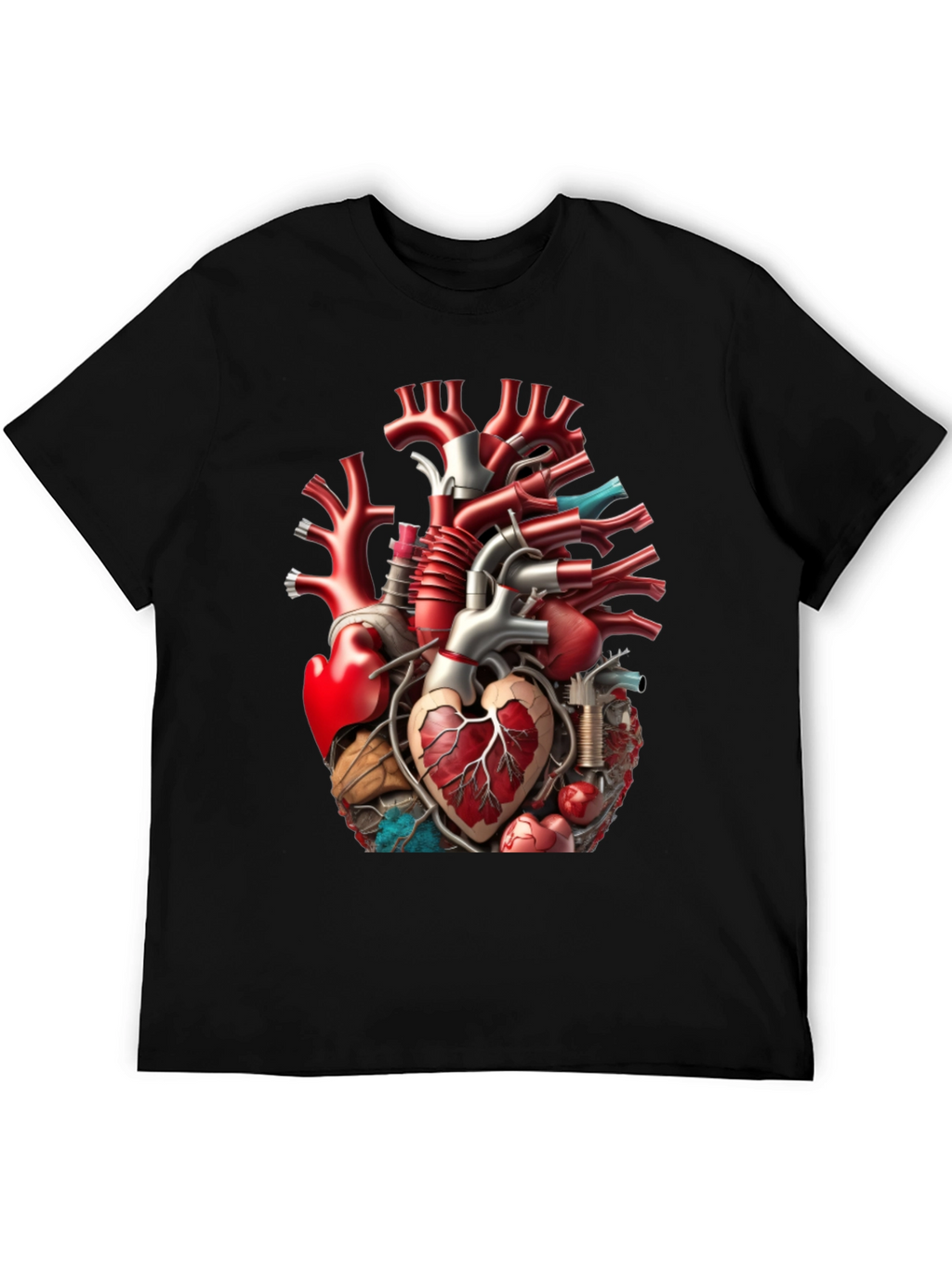 Anatomical Heart T-Shirt - Unique Graphic Tee