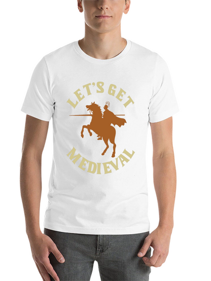 Lets Get Medieval T-Shirt - Black