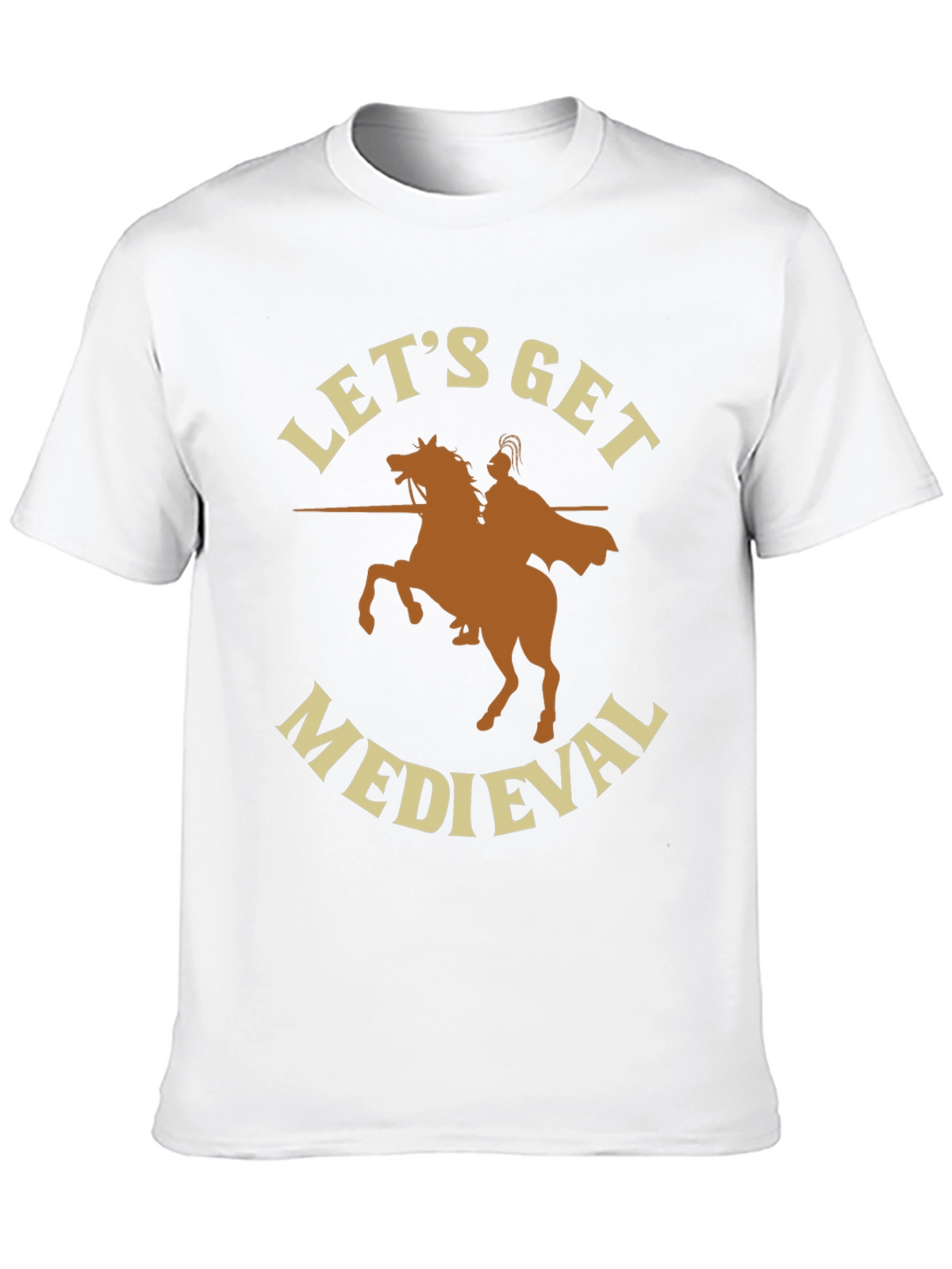 Lets Get Medieval T-Shirt - Black