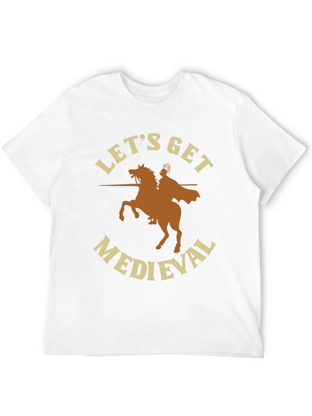 Lets Get Medieval T-Shirt - Black