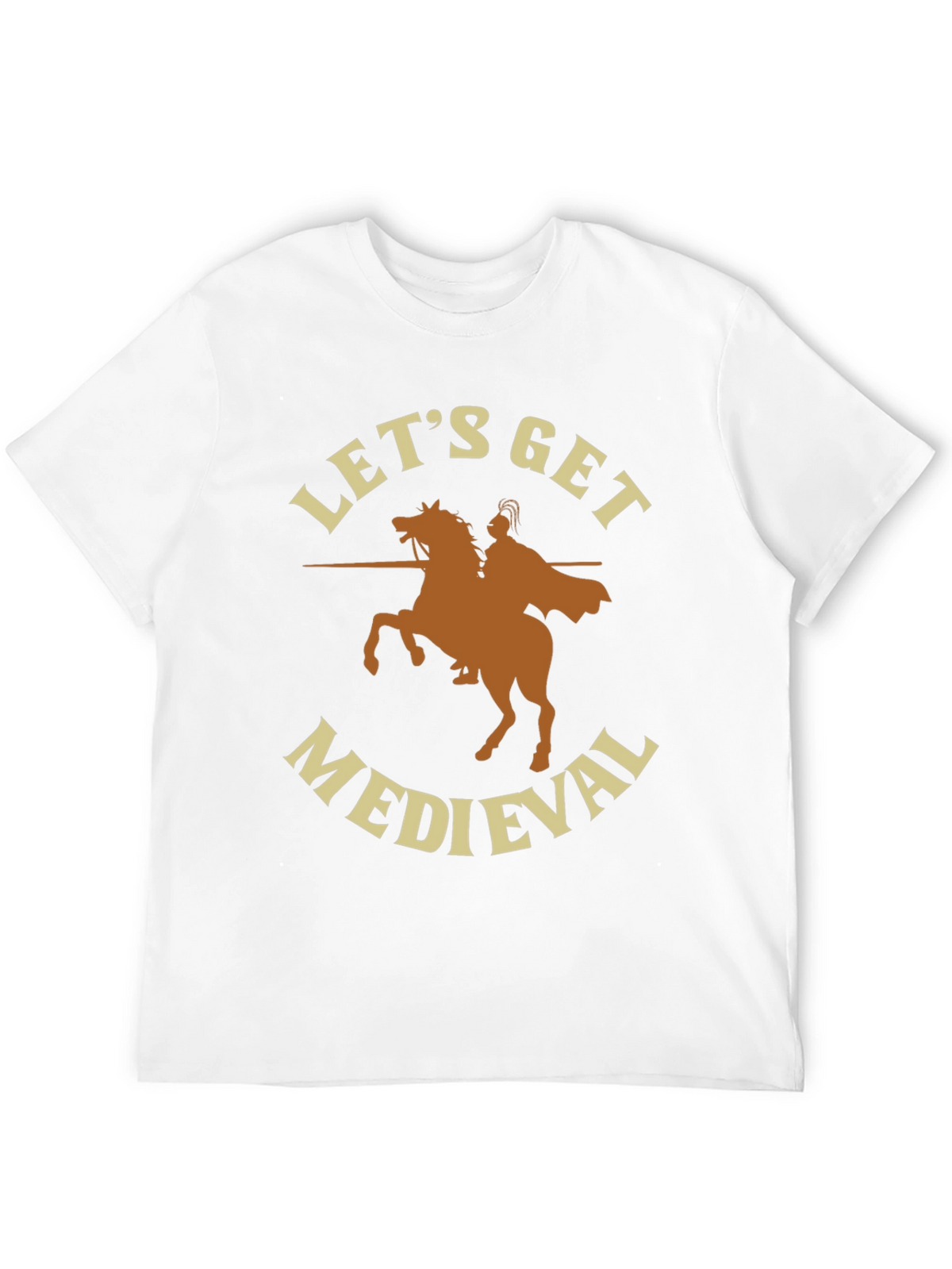 Lets Get Medieval T-Shirt - Black