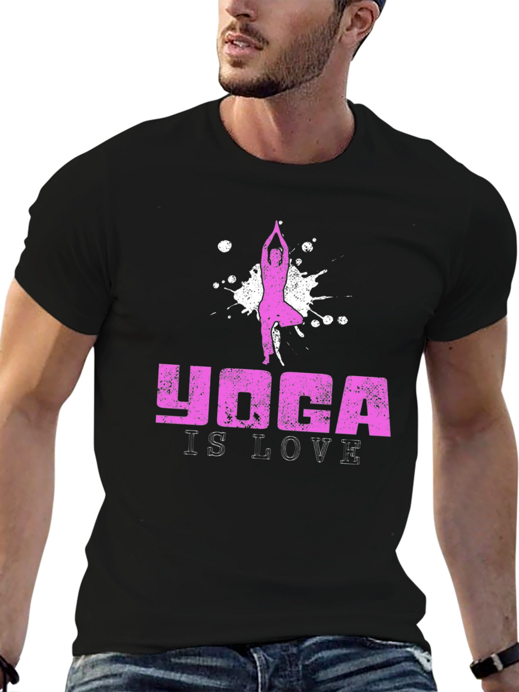 Yoga is Love Graphic T-Shirt
