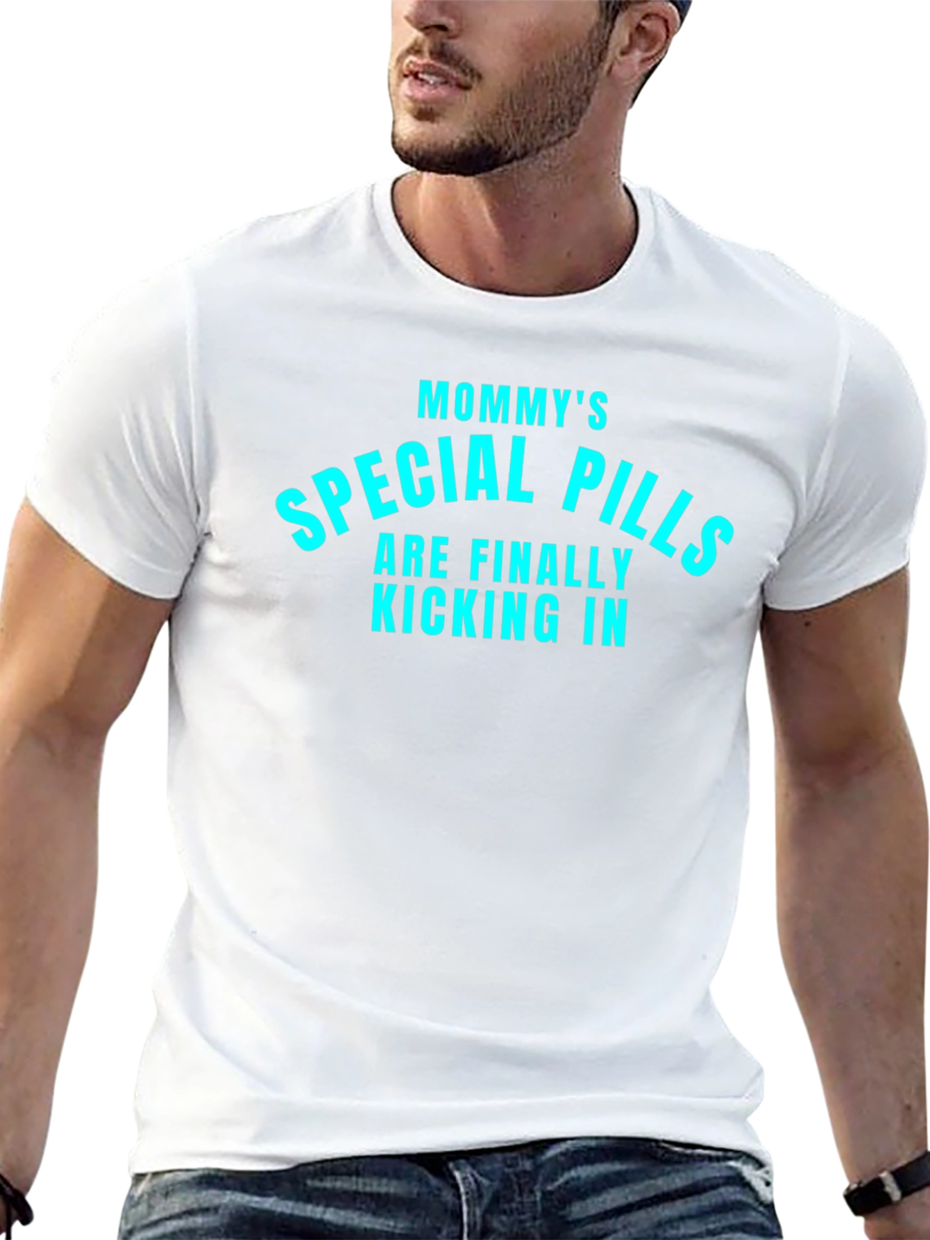 Mommys Special Pills Tee - Black