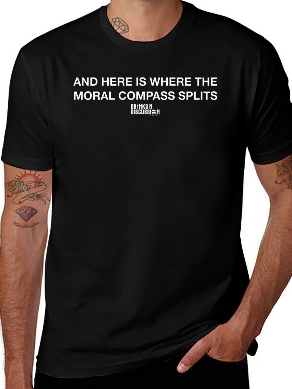 Moral Compass Splits T-Shirt