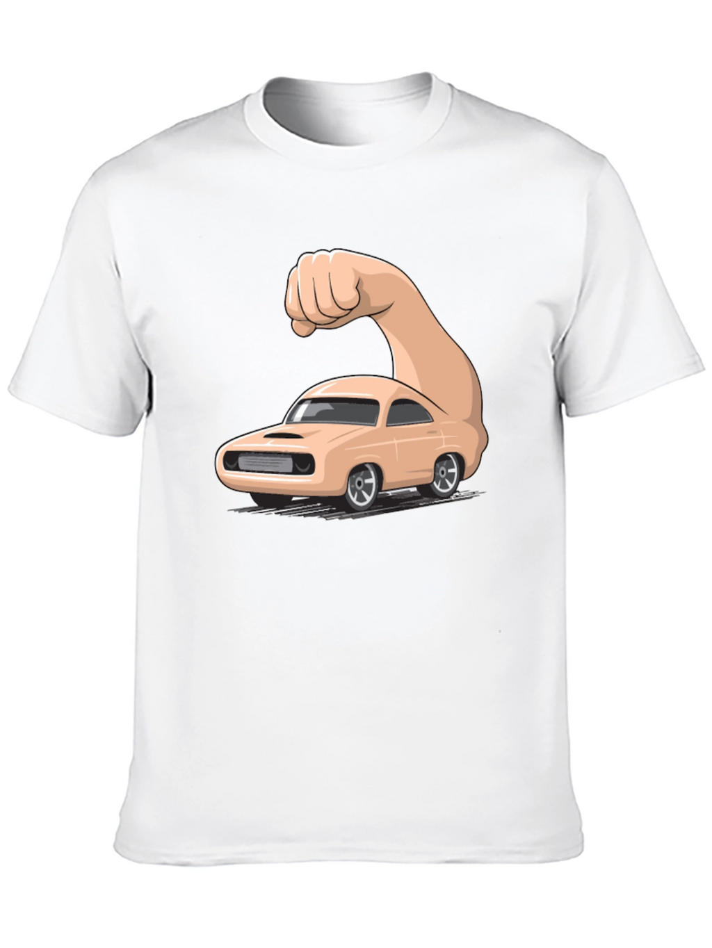 Muscle Car Graphic T-Shirt - Mens Black Tee