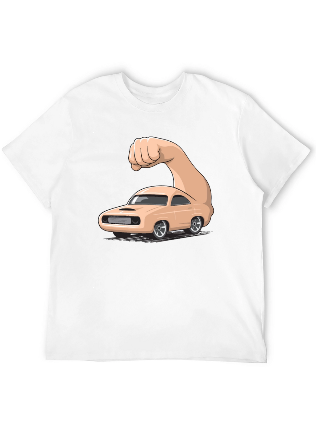 Muscle Car Graphic T-Shirt - Mens Black Tee