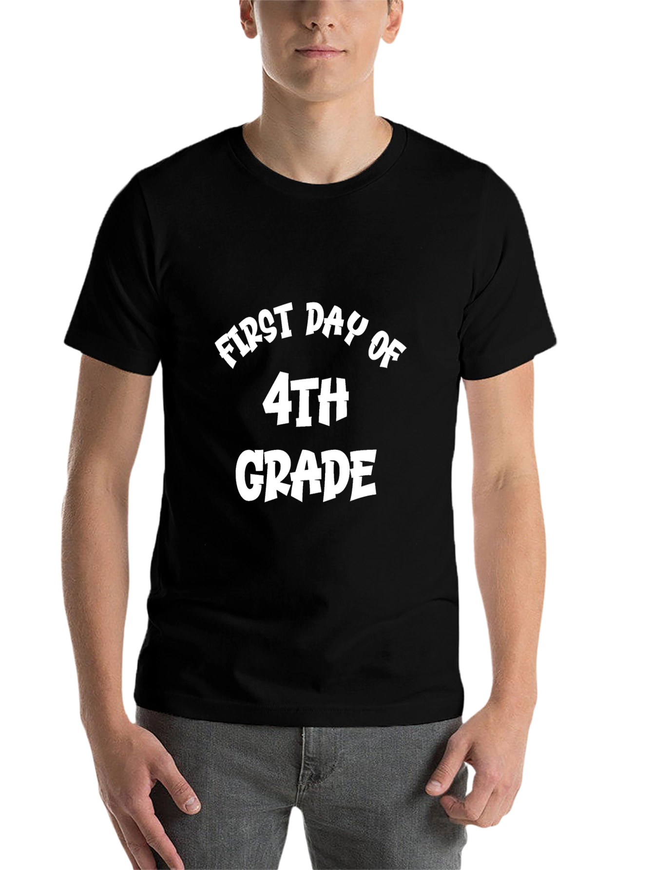 First Day of 4th Grade T-Shirt - Back to School!