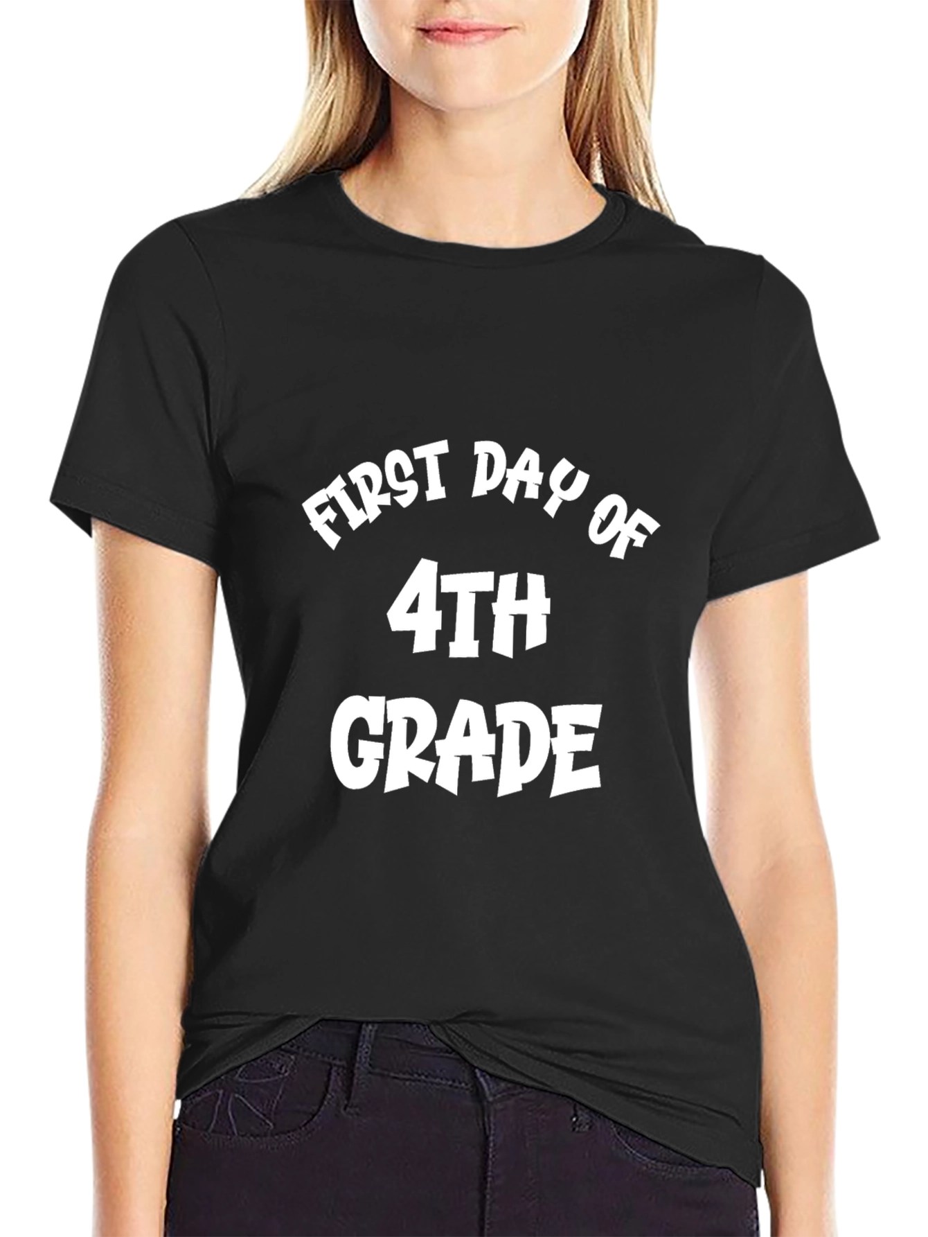 First Day of 4th Grade T-Shirt - Back to School!