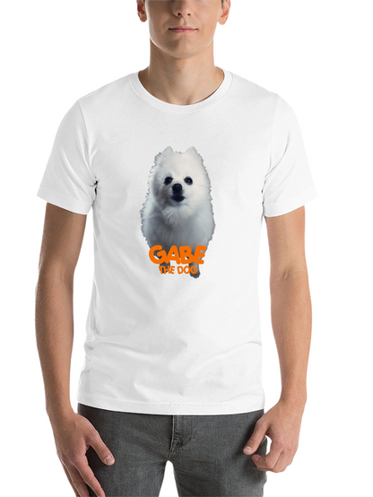 Gabe the Dog T-Shirt - Black Cotton Tee