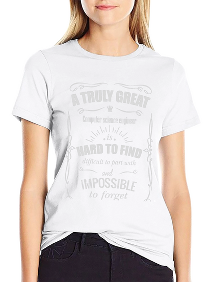 A Truly Great Computer Science Engineer T-Shirt