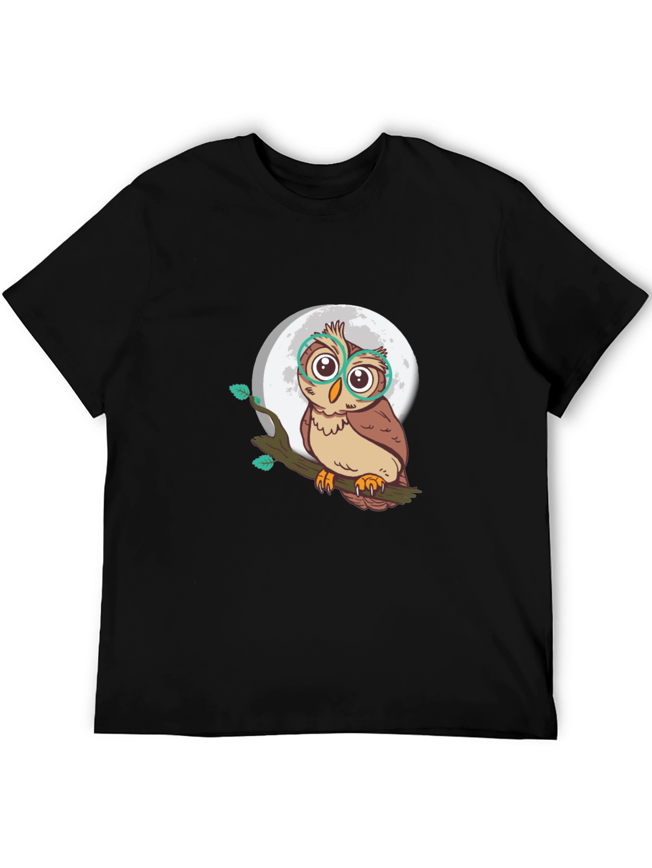 Owl Moon T-Shirt - Stylish Graphic Tee