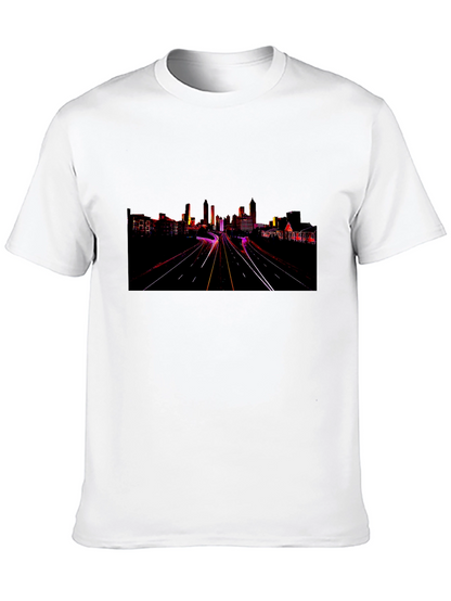 Atlanta Skyline Graphic Tee - Night Drive
