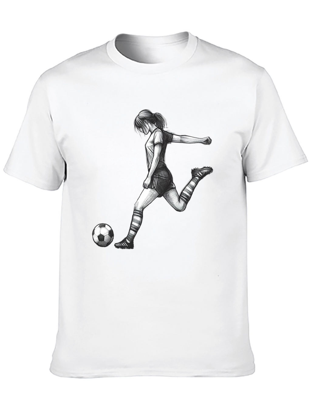 Soccer Girl Graphic Tee