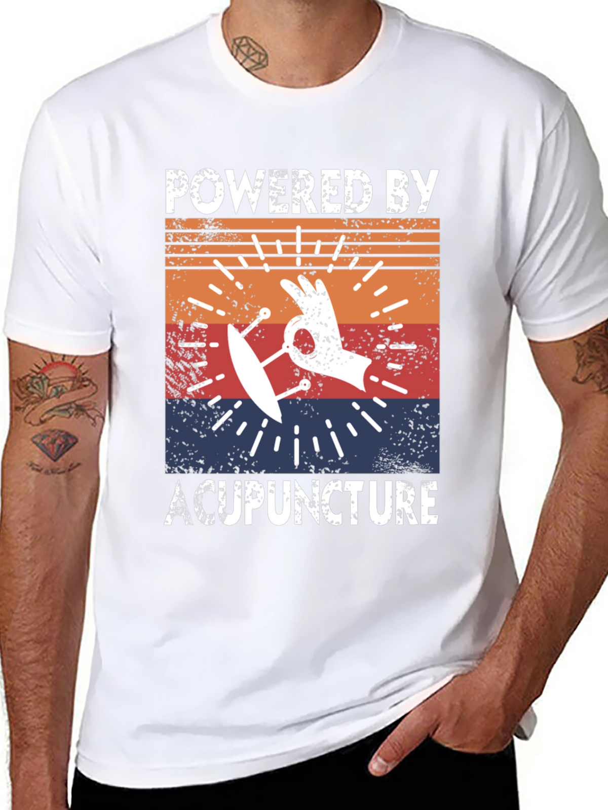 Powered by Acupuncture T-Shirt