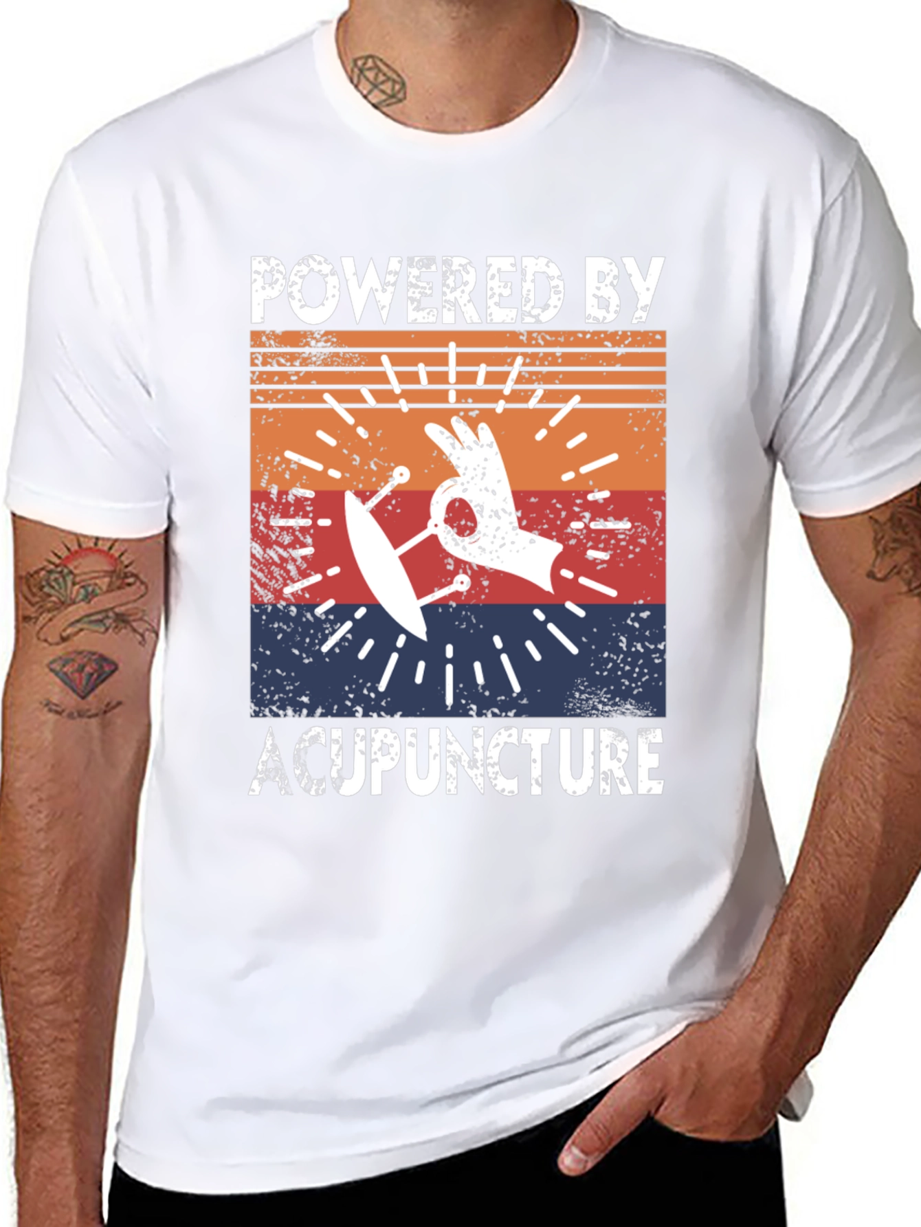 Powered by Acupuncture T-Shirt