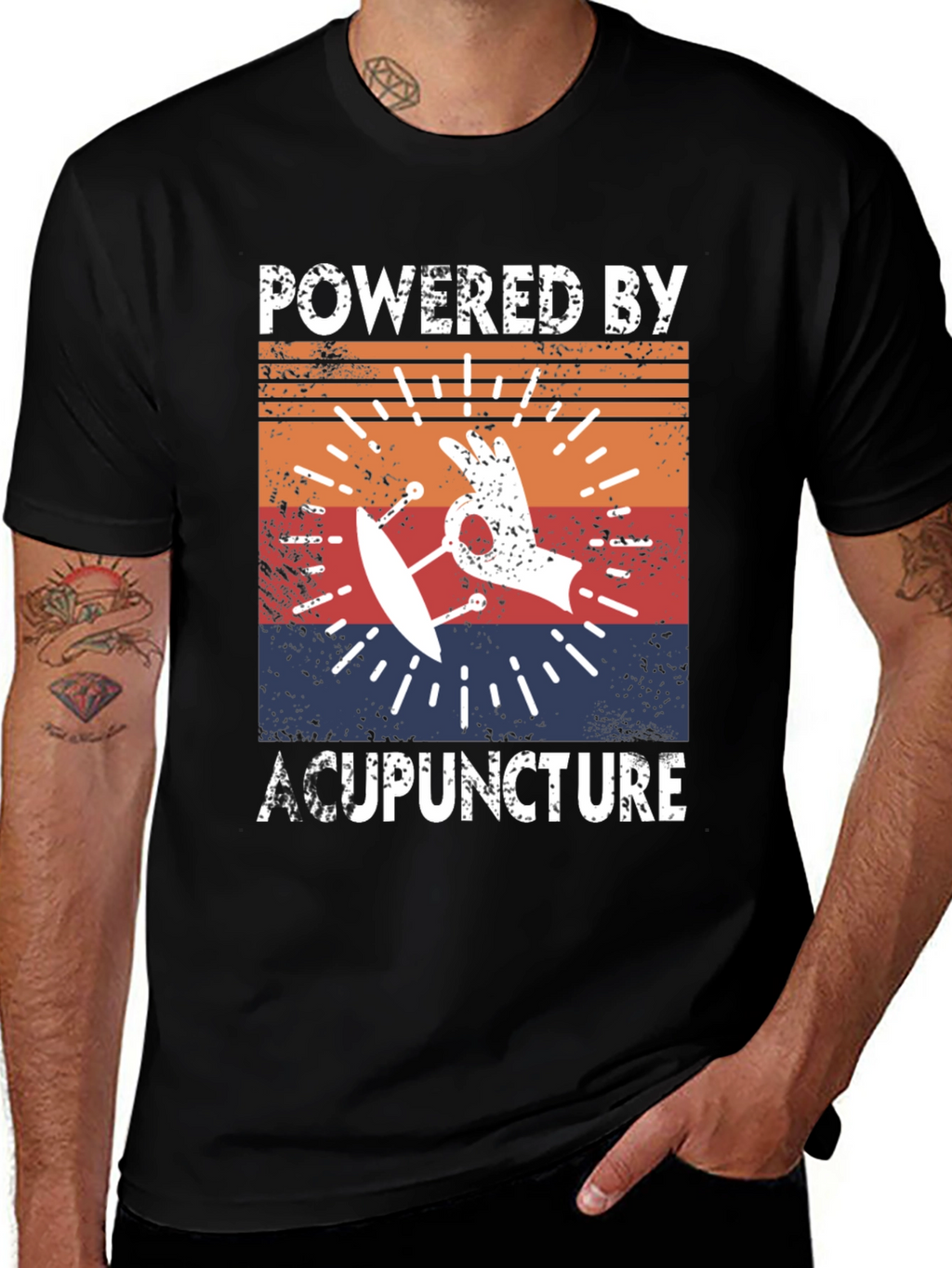 Powered by Acupuncture T-Shirt