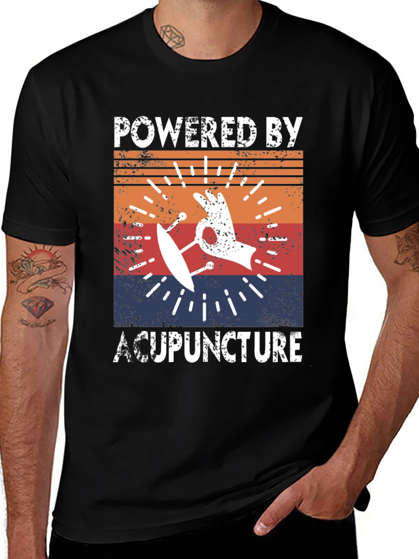 Powered by Acupuncture T-Shirt