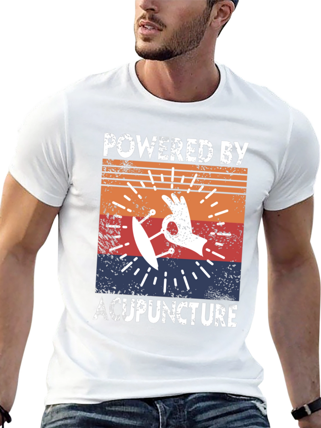 Powered by Acupuncture T-Shirt