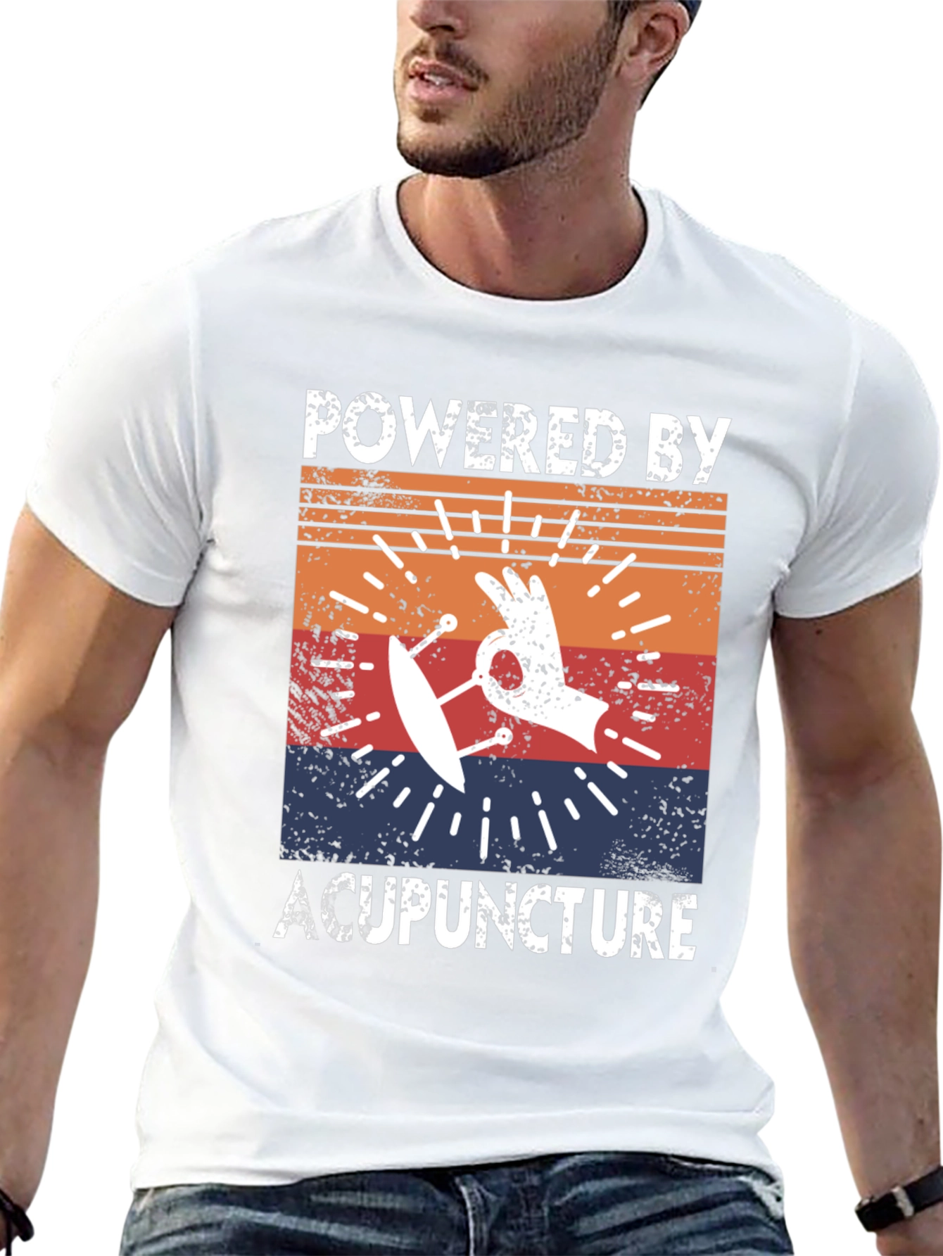Powered by Acupuncture T-Shirt