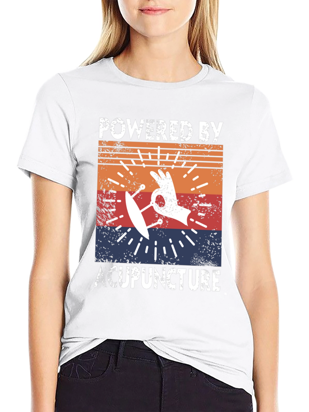 Powered by Acupuncture T-Shirt