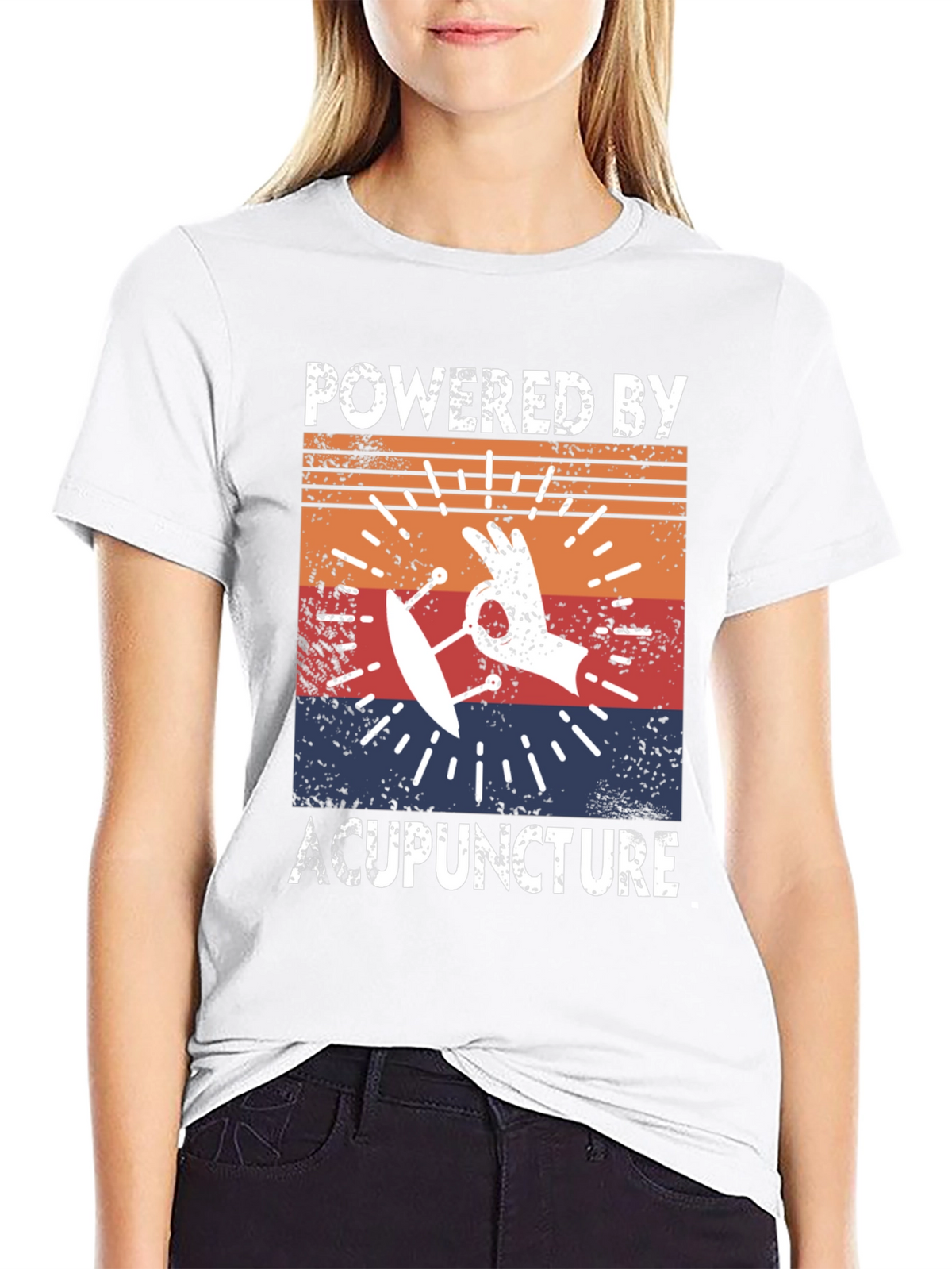 Powered by Acupuncture T-Shirt