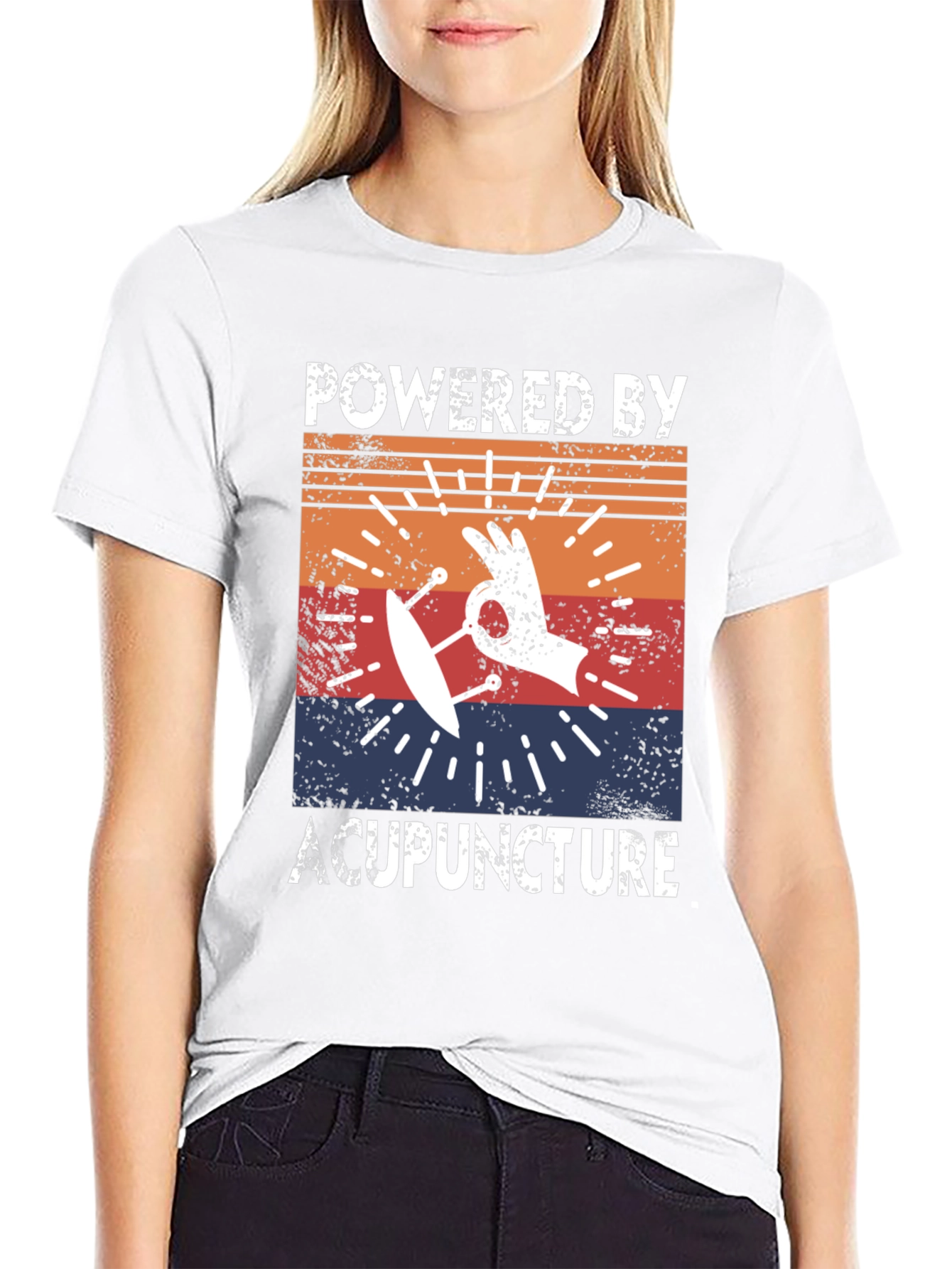 Powered by Acupuncture T-Shirt