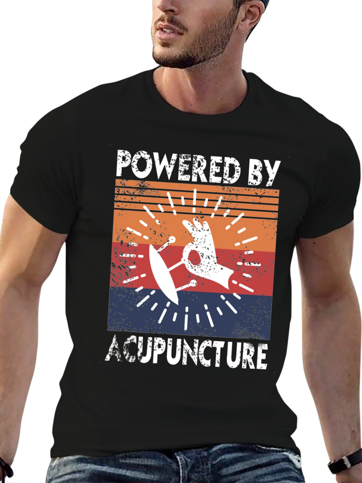 Powered by Acupuncture T-Shirt