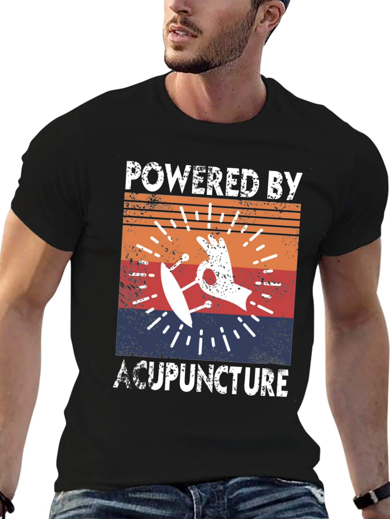 Powered by Acupuncture T-Shirt