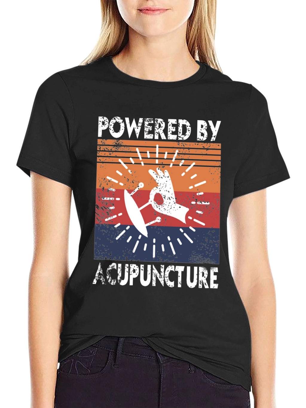 Powered by Acupuncture T-Shirt
