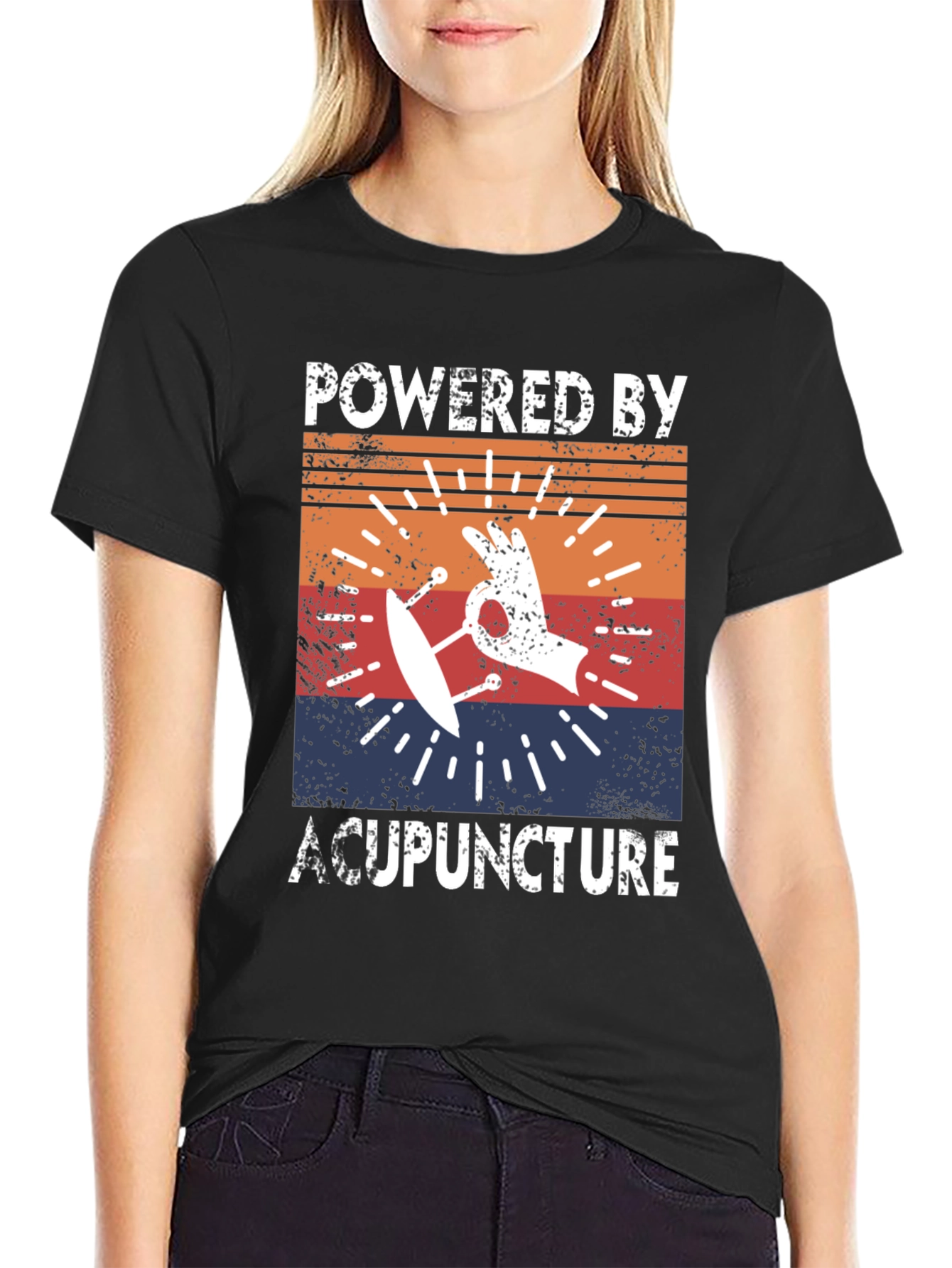 Powered by Acupuncture T-Shirt