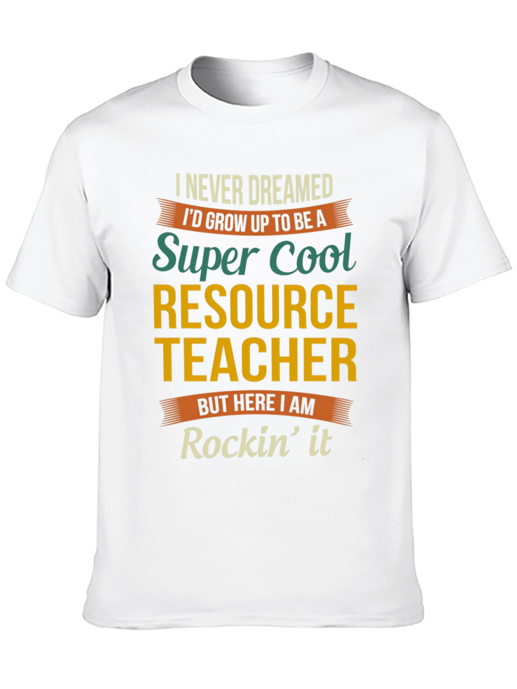 Super Cool Resource Teacher Graphic Tee