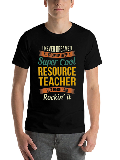 Super Cool Resource Teacher Graphic Tee