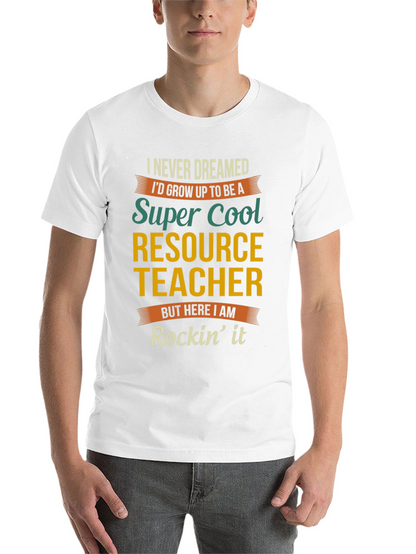 Super Cool Resource Teacher Graphic Tee