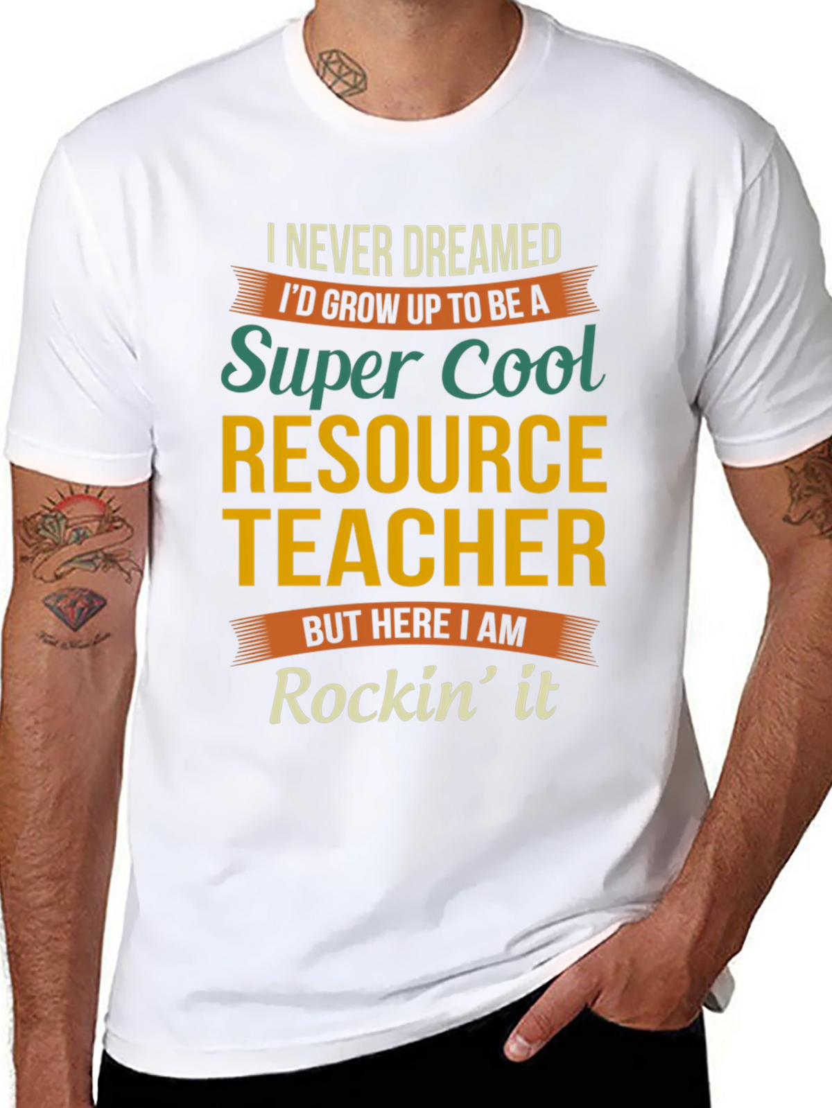 Super Cool Resource Teacher Graphic Tee