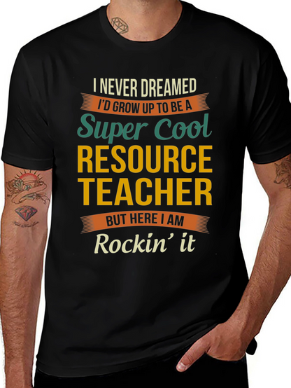 Super Cool Resource Teacher Graphic Tee