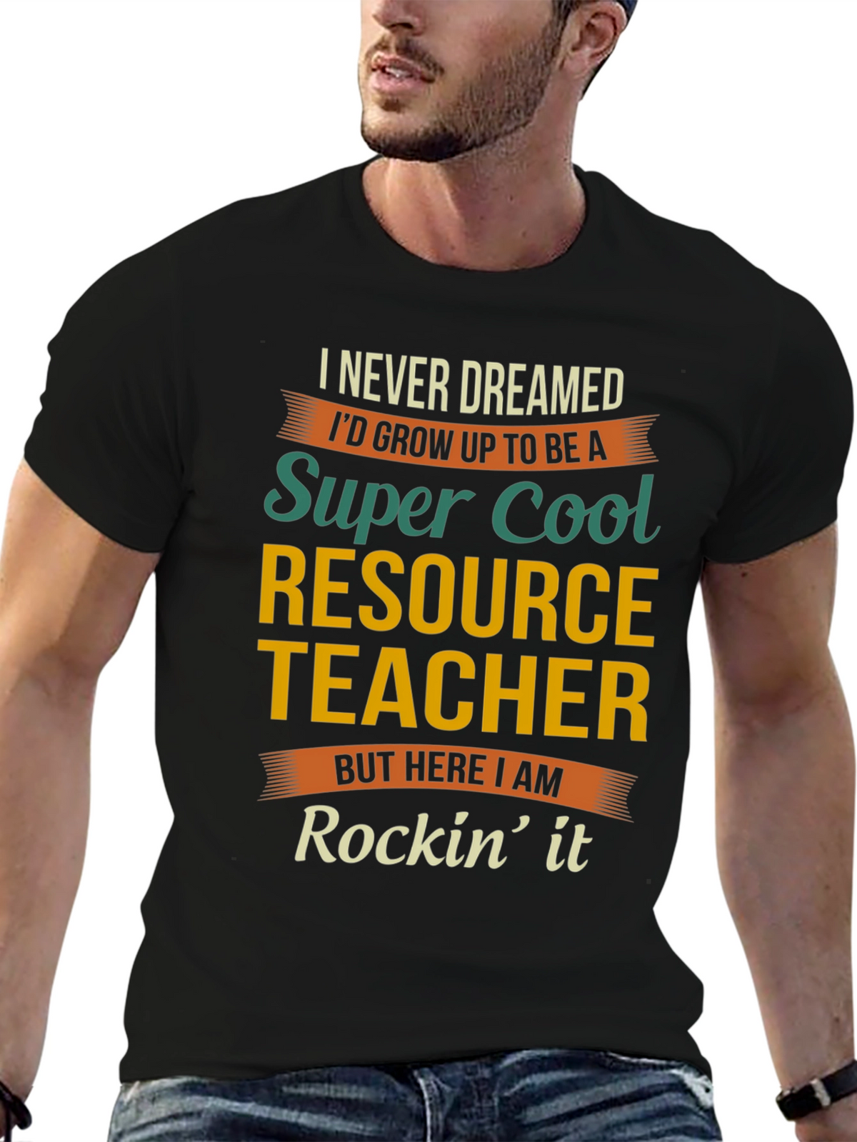 Super Cool Resource Teacher Graphic Tee