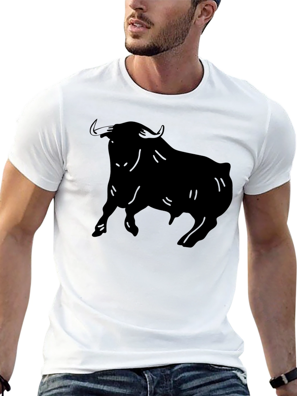 Black Bull Graphic Tee - Mens