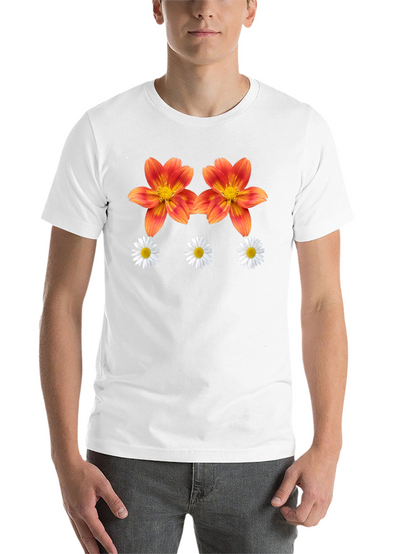 Floral Print Graphic T-Shirt