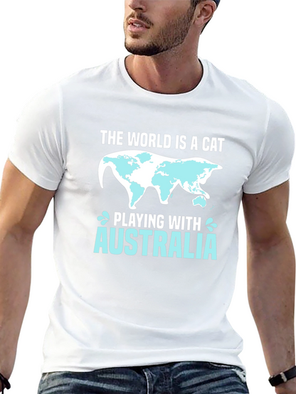 The World is a Cat Australia T-Shirt