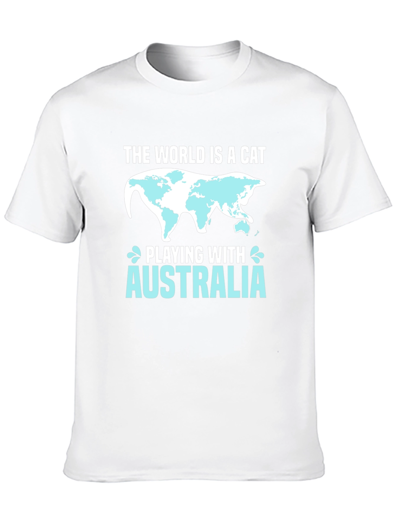 The World is a Cat Australia T-Shirt