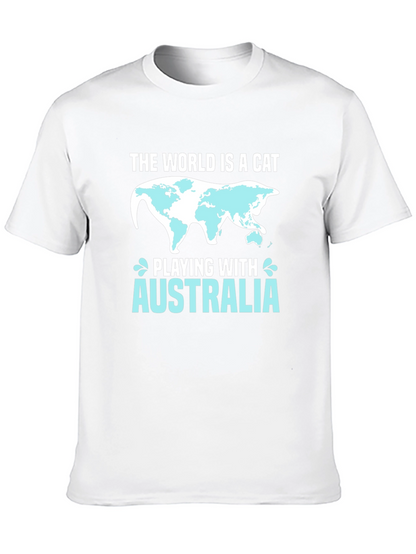 The World is a Cat Australia T-Shirt
