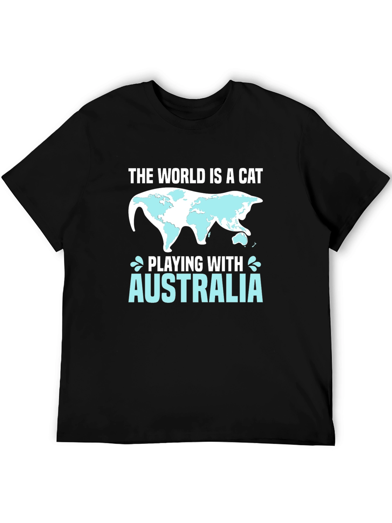 The World is a Cat Australia T-Shirt