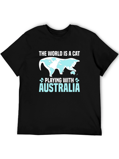 The World is a Cat Australia T-Shirt