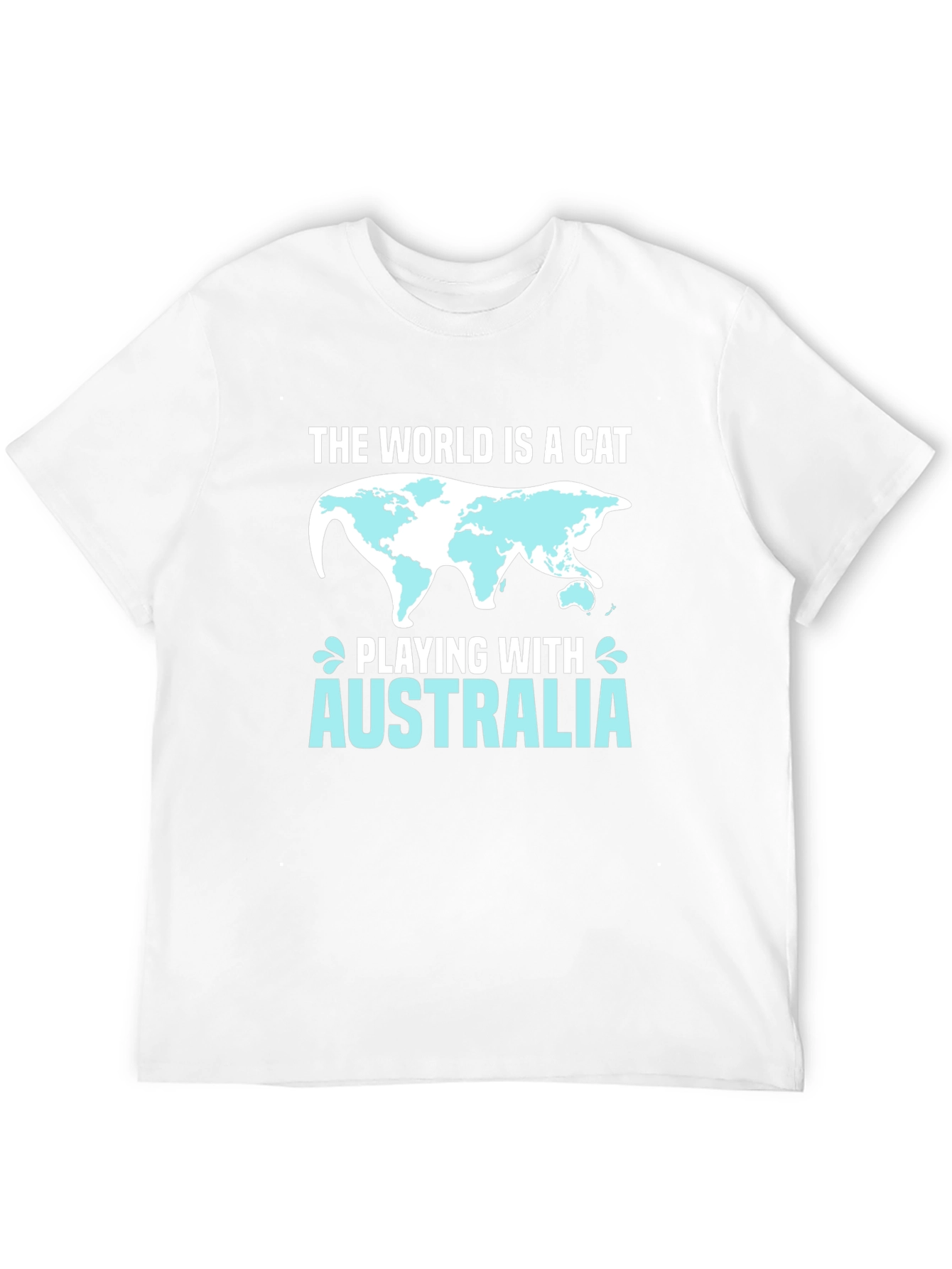 The World is a Cat Australia T-Shirt