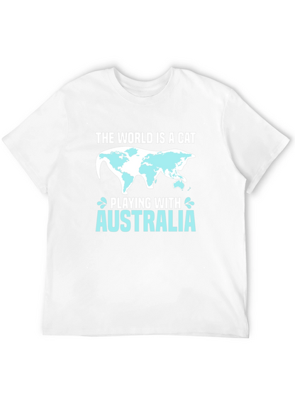 The World is a Cat Australia T-Shirt