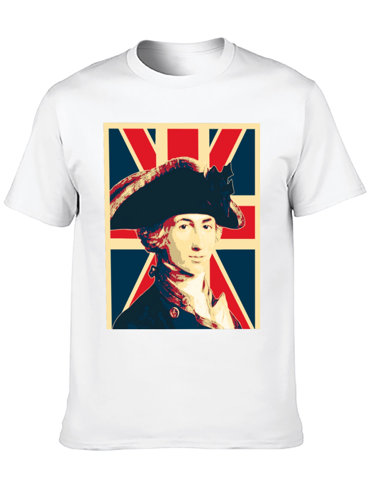 George Washington Union Jack Graphic T-Shirt