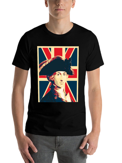 George Washington Union Jack Graphic T-Shirt