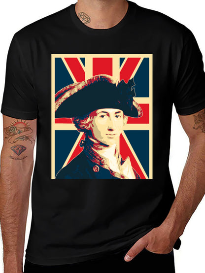 George Washington Union Jack Graphic T-Shirt