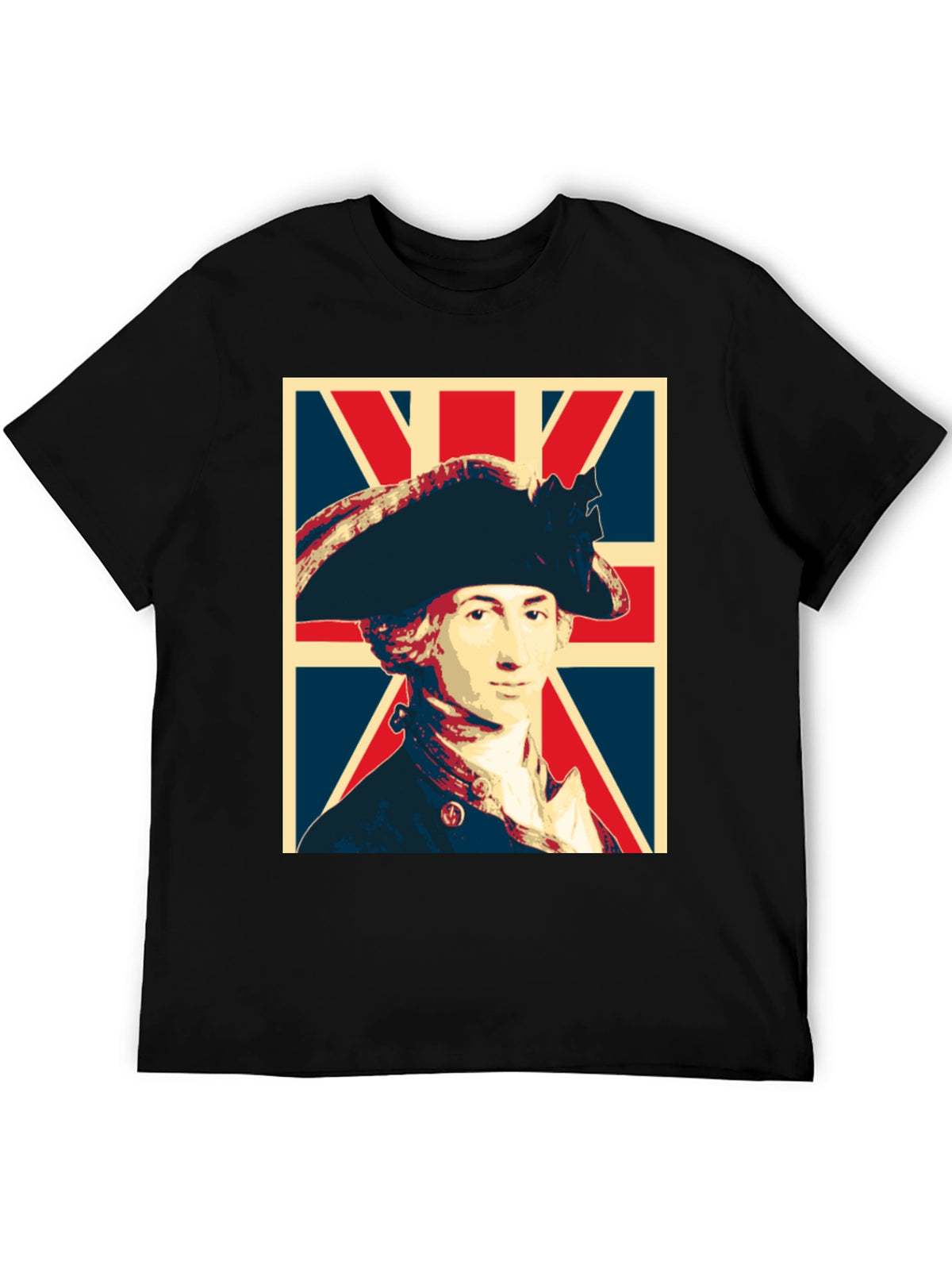 George Washington Union Jack Graphic T-Shirt