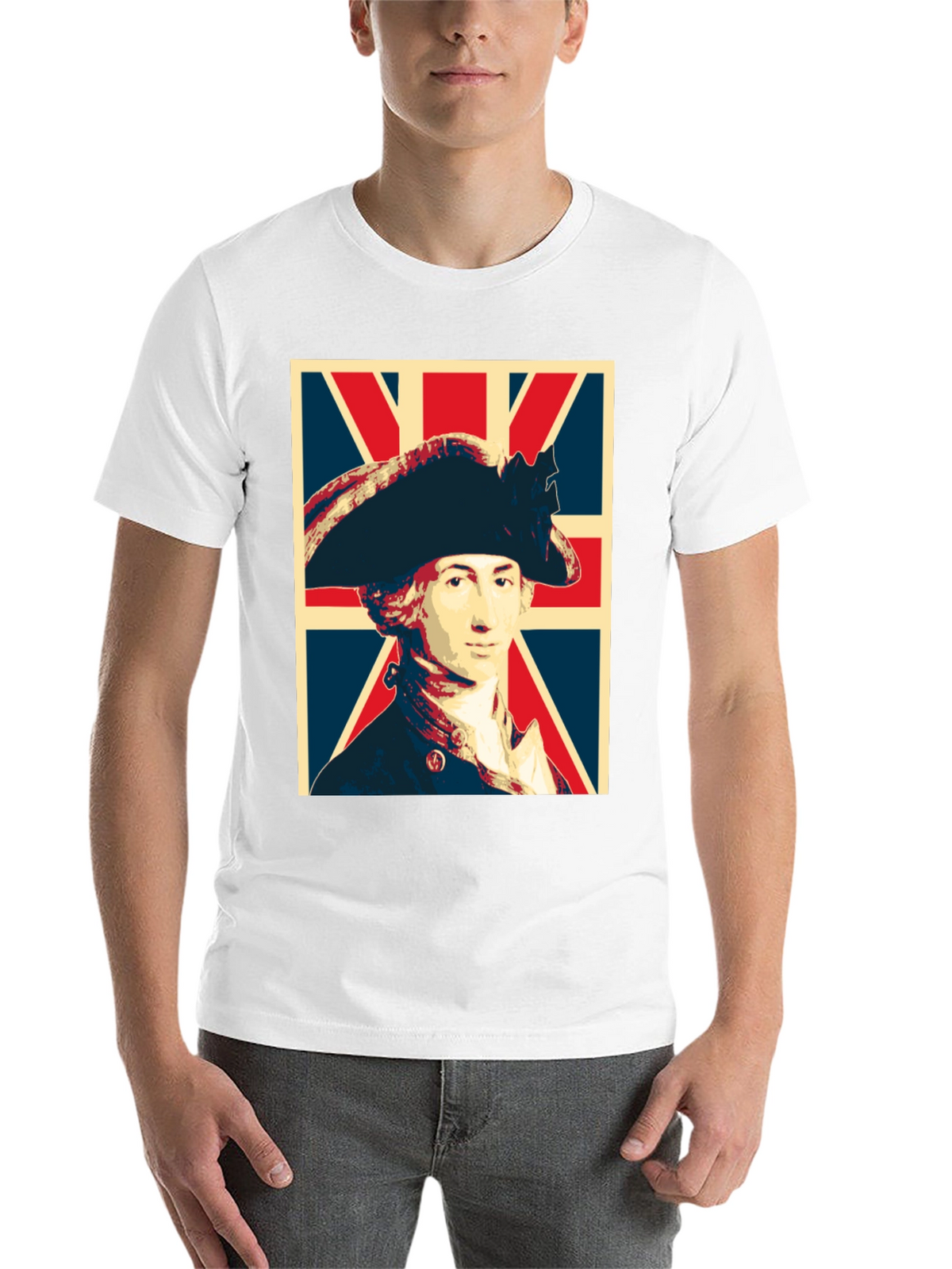 George Washington Union Jack Graphic T-Shirt